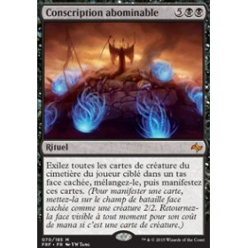 Conscription abominable