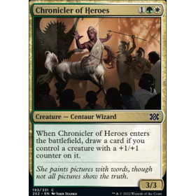Chroniqueur de héros (Chronicler of Heroes)