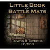 Livre plateau de jeu : Little Book of Battle Mats - Towns & Taverns (15x15cm)