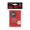 Pochettes: Ultra Pro - Deck Protector Pro Matte Red - x50 