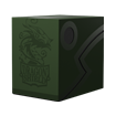 Deck Box: Dragon Shield 100+ Double Shell Revised Forest Green/Black