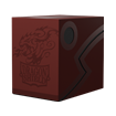 Deck Box: Dragon Shield 100+ Double Shell Revised Blood Red/Black