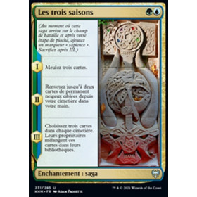 Image de la carte Les trois saisons de l’édition Kaldheim pour le jeu de cartes à collectionner Magic the Gathering.