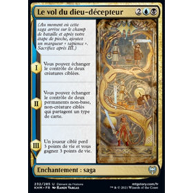 Image de la carte Le vol du dieu-décepteur de l’édition Kaldheim pour le jeu de cartes à collectionner Magic the Gathering.