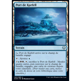 Image de la carte Port de Karfell de l’édition Kaldheim pour le jeu de cartes à collectionner Magic the Gathering.
