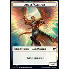 Image de la carte Angel Warrior Token de l’édition Kaldheim pour le jeu de cartes à collectionner Magic the Gathering.